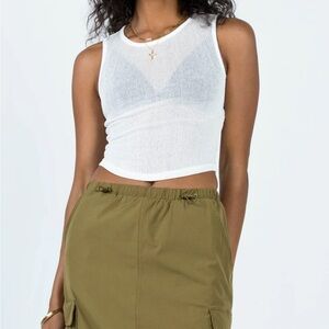 White Princess Polly Tank Size 4 NWT